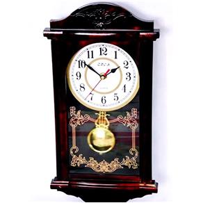 Relógio de Parede Pendulo Ativo Rustico Retro Velho 38 Cm