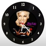 Relógio de Parede - Pink - em Disco de Vinil - Mr. Rock – Pop Rock
