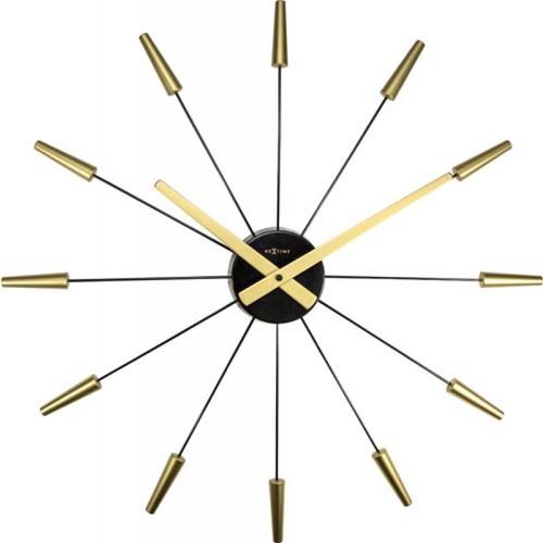 Relógio de Parede Plug Inn Gold Nextime D=58cm