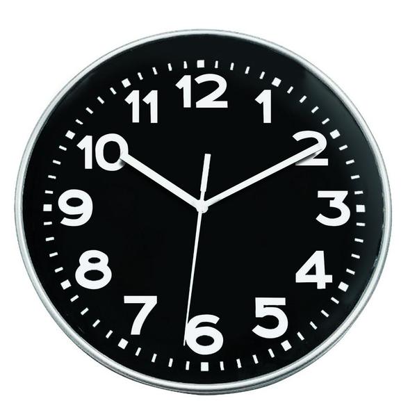 Relógio de Parede Prata 25cm - Vitrizi