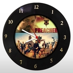 Relógio de Parede - Preacher - em Disco de Vinil - Mr. Rock - Seriado
