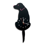 Relógio de parede quarto decoração de parede cute cão C009 ClockC Diy