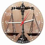 Relógio De Parede Quartz Advogado Direito Casa Escritório Arte e Decoração 02