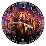 Relógio De Parede Quartz Os Vingadores Filmes Cinema Decoração 01