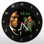 Relógio de Parede - Seal - em Disco de Vinil - Mr. Rock – Soul