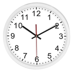 Relógio De Parede Silencioso Não Ticking 12 Polegada Bateria Operado Relógios Redondos