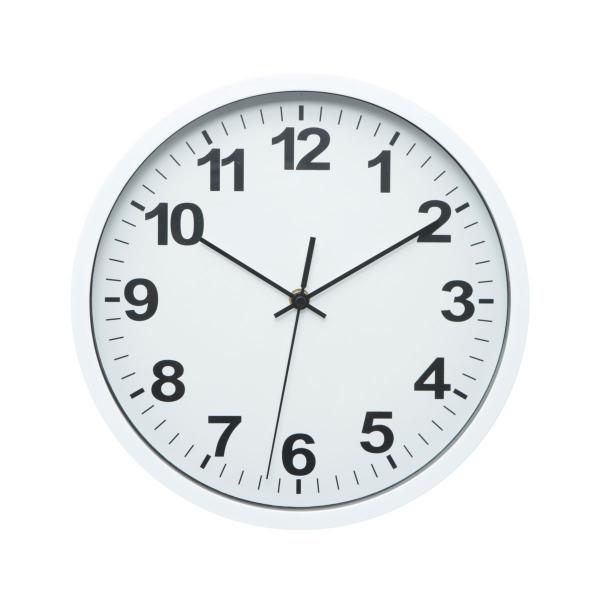 Relógio de Parede Standart Numbers Branco e Preto 30cm - Urban