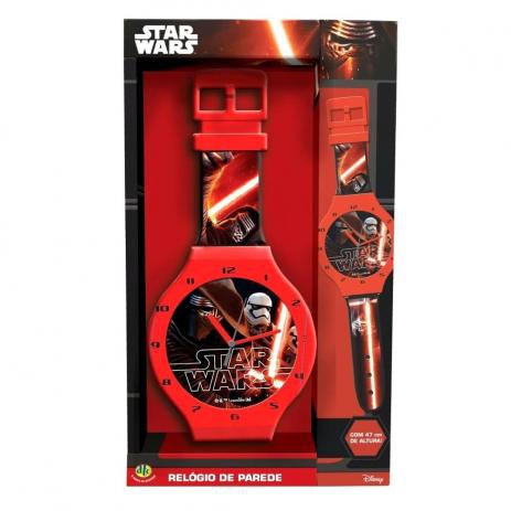 Relógio de Parede Star Wars 47cms Dtc
