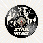 Relógio de Parede Star Wars Filmes Series TV Cinema Nerd Geek
