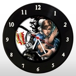 Relógio de Parede - Street Fighter - em Disco de Vinil - Mr. Rock - Game