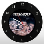 Relógio de Parede - Teen Wolf - em Disco de Vinil - Mr. Rock - Seriado