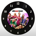 Relógio de Parede - The Big Bang Theory - em Disco de Vinil - Mr. Rock - Seriado