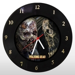 Relógio de Parede - The Walking Dead - em Disco de Vinil - Mr. Rock - Seriado
