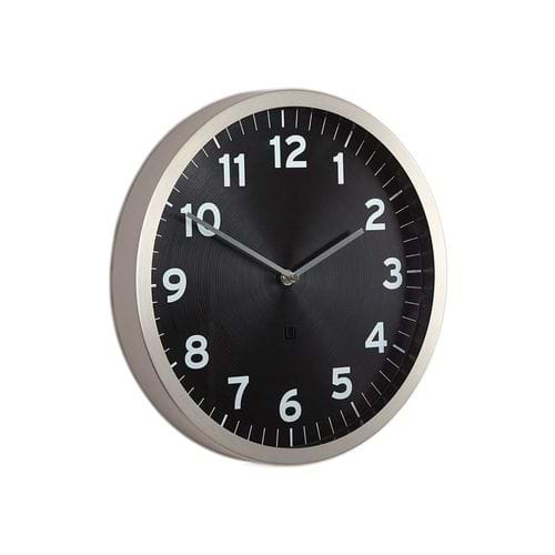 Relógio de Parede Umbra Anytime 31,75cm Preto