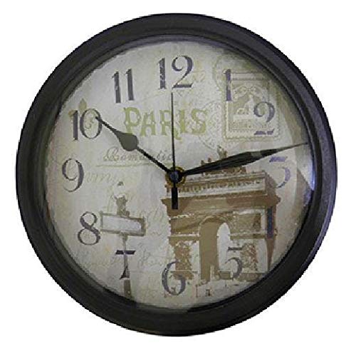 Relogio De Parede Vintage Retro Paris Para Decoracao (Rel-48)