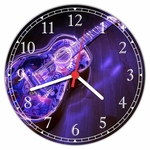Relógio De Parede Violão Personalizado Clássica Arte Presentes
