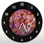 Relógio de Parede - Viva a Vida é Uma Festa - em Disco de Vinil - Mr. Rock - Disney