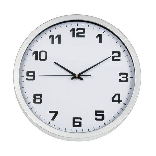 Relógio de Parede White Hauskraft RELP-009