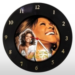 Relógio de Parede - Whitney Houston - em Disco de Vinil - Mr. Rock – Cantora Pop