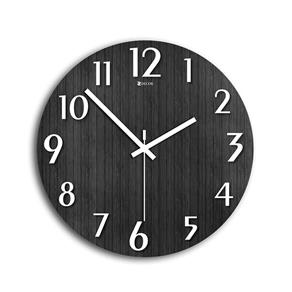 Relógio de Parede Wood Black