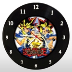 Relógio de Parede - Yu Gi Oh - em Disco de Vinil - Mr. Rock - Anime