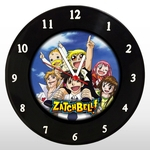 Relógio de Parede - Zatch Bell - em Disco de Vinil - Mr. Rock - Anime