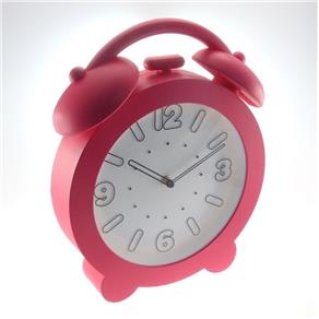 Relógio de Plástico Rosa