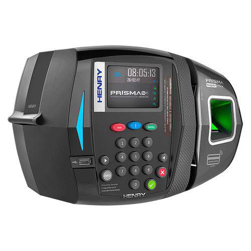 Relógio de Ponto Biométrico Henry Prisma SF Advanced - R2 - Biometria / Proximidade