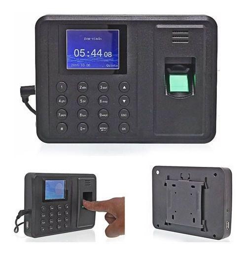 Relogio de Ponto Biometrico Impressao Digital Eletronico - Import Ts