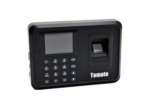 Relógio de Ponto Biométrico Leitor Impressão Digital Eletrônico Usb Registro de Ponto - Tomate