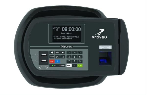 Relógio de Ponto Biométrico Modelo Kurumim Rep3 Bio com Software Gerenciador de Ponto - Proveu