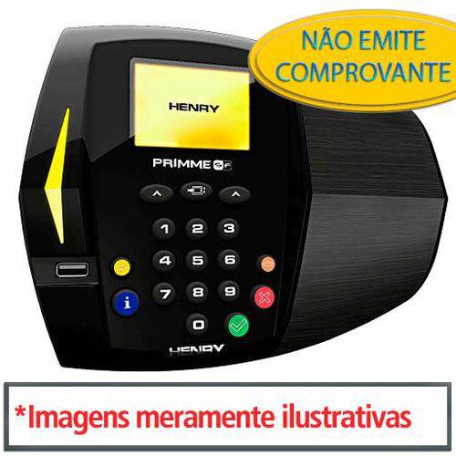 Relógio de Ponto Henry Primme SF Prox S/ Impressão