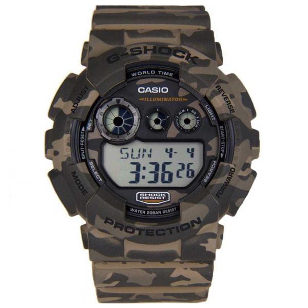 Relógio de Pulso Casio G-Shock Digital Camuflado GD-120CM-5DR