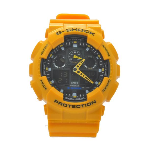 Relógio de Pulso Casio G-Shock Masculino GA100A9ADRU - Amarelo