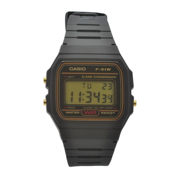 Relógio de Pulso Casio Masculino F-91WG-9QDF - Preto