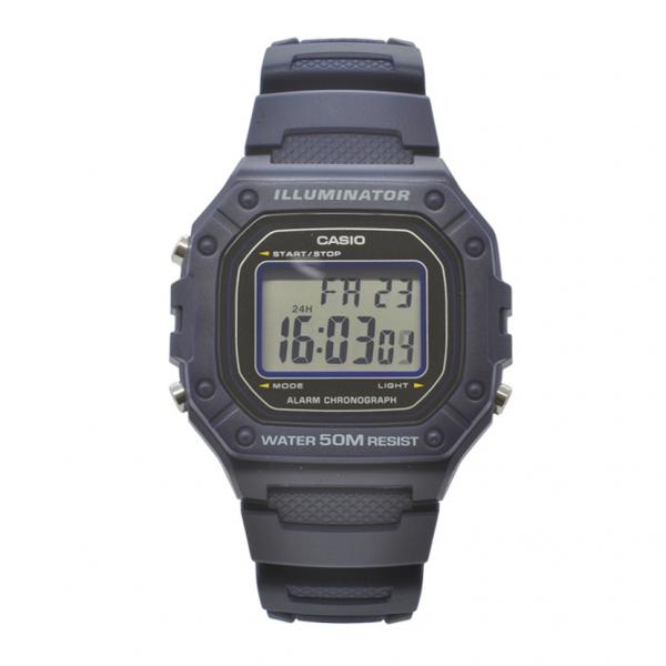 Relógio de Pulso Casio Standard Masculino W-218H-2AVDF-BR - Azul