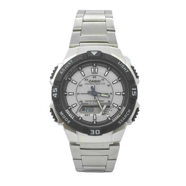 Relógio de Pulso Casio Standard Toug Solar Masculino AQ-S800WD-7EVDF - Prata