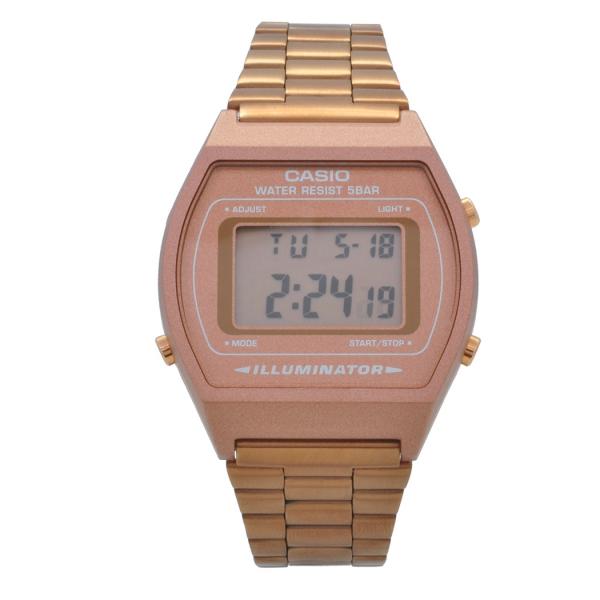 Relógio de Pulso Casio Vintage Digital Feminino B640WC-5ADF - Rosê