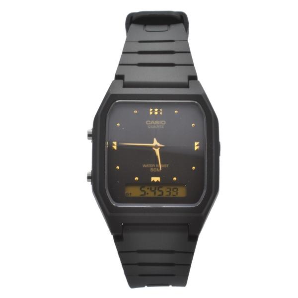 Relógio de Pulso Casio Vintage Feminino AW-48HE-1ADVDF - Preto