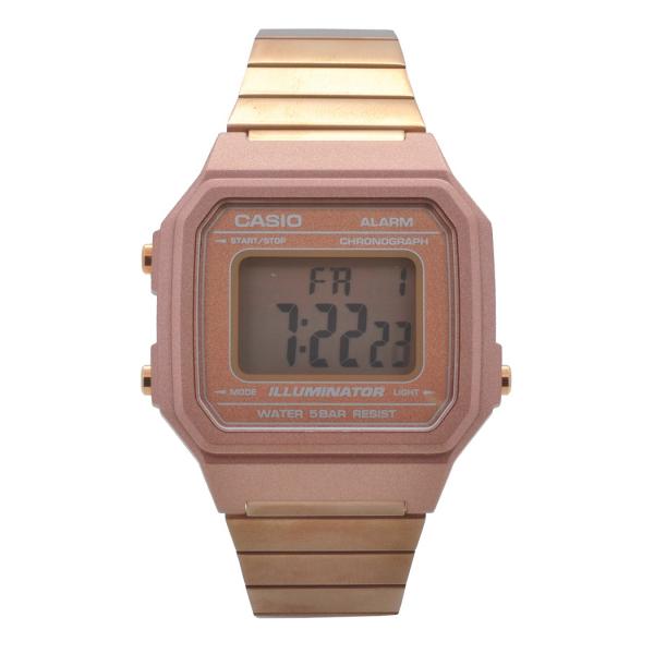 Relógio de Pulso Casio Vintage Feminino B650WC-5ADF - Rose