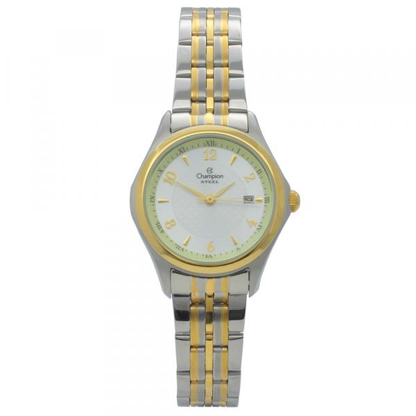 Relógio de Pulso Champion Feminino Misto CA28850S - Prata e Dourado - Champion Watch