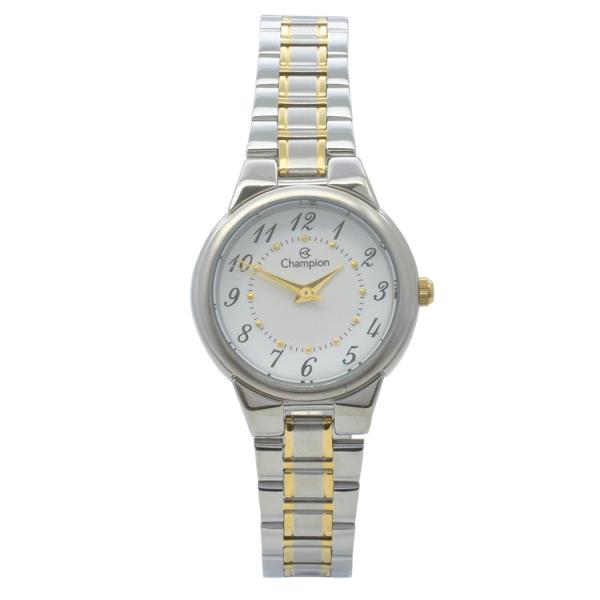 Relógio de Pulso Champion Feminino Misto CH26882B - Prata e Dourado - Champion Watch