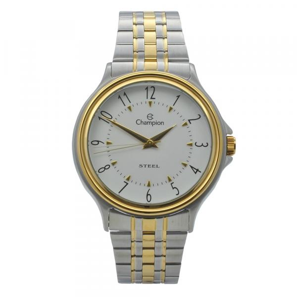 Relógio de Pulso Champion Masculino Misto CA21535B - Prata e Dourado - Champion Watch