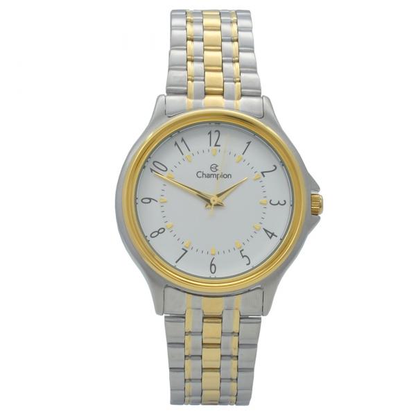 Relógio de Pulso Champion Masculino Misto CH22046B - Prata e Dourado - Champion Watch