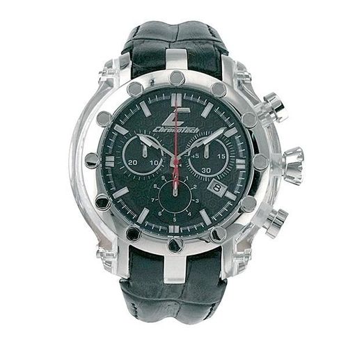 Relógio de Pulso CHRONOTECH ACTIVE WING Chrono Aço/Preto