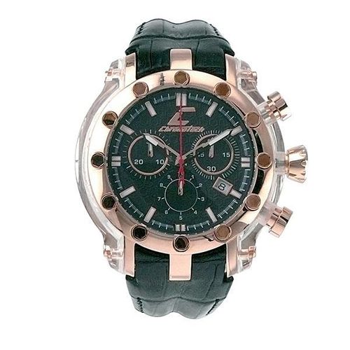 Relógio de Pulso CHRONOTECH ACTIVE WING Chrono Aço Rose/Preto