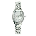 Relógio de Pulso CHRONOTECH PRISMA LADY NIGHT Aço Cristais/Aço/Branco