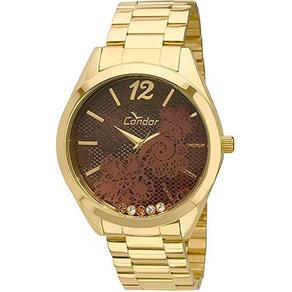 Relógio de Pulso Condor Feminino CO2036CT/4M - Dourado