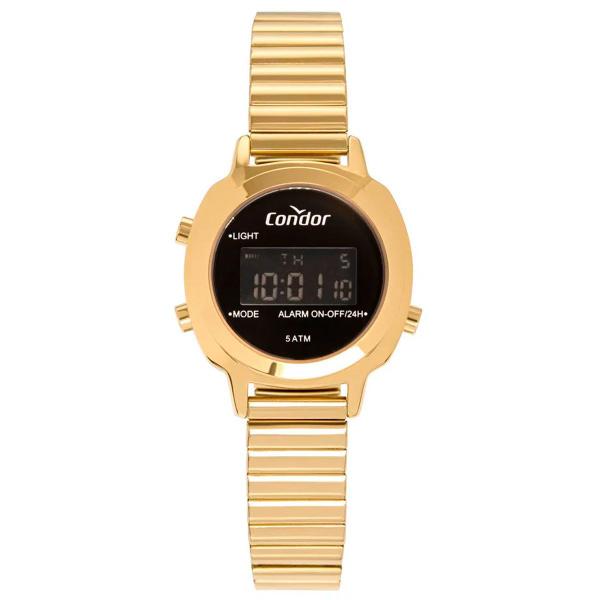 Relógio de Pulso Condor Feminino Digital COJH512AH/4P - Dourado