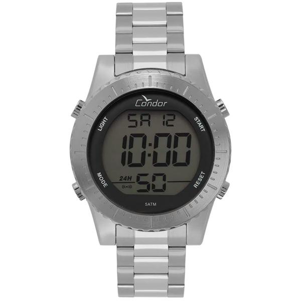 Relógio de Pulso Digital Condor Masculino COBJ3463AB/2K - Prata